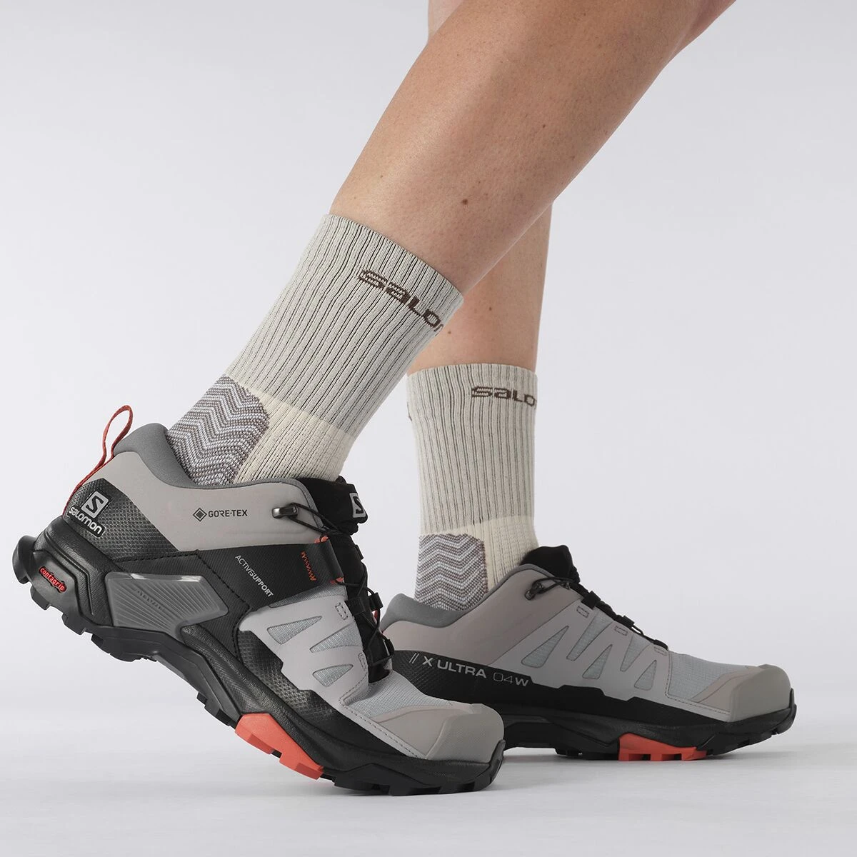 Salomon X Ultra 4 GTX Wide Hiking Shoe - Women's 1 Salomon X Ultra 4 GTX Wide Hiking Shoe - Women's