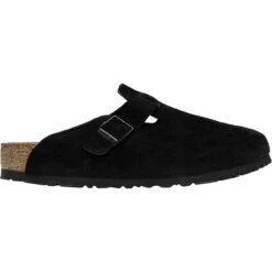Birkenstock Boston Soft Footbed Suede Clog - Women's -Outdoor Shoe Store BKSE