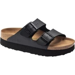 Birkenstock Arizona Platform Vegan Narrow Sandal - Women's