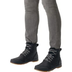 Sorel Ankeny II Mid WP Boot - Men's -Outdoor Shoe Store BLACOA D6