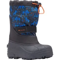 Columbia Powderbug Plus II Print Boot - Little Boys' -Outdoor Shoe Store BLATANORA D3