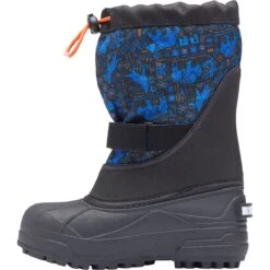 Columbia Powderbug Plus II Print Boot - Little Boys' -Outdoor Shoe Store BLATANORA D4