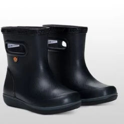 BOGS Skipper II Solid Rainboot - Toddler Girls' -Outdoor Shoe Store BLA D1 19