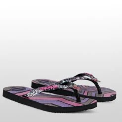 Havaianas Slim Glitter II Sandal - Toddlers' -Outdoor Shoe Store BLA D3 12