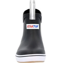 XTRATUF Ankle Deck Rainboot - Kids' -Outdoor Shoe Store BLA D4 17