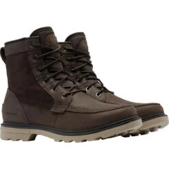 Sorel Carson Storm WP Boot - Men's -Outdoor Shoe Store BLBRKHII D10