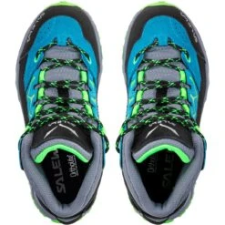 SALEWA Alp Trainer Mid GTX Hiking Boot - Toddlers' -Outdoor Shoe Store BLDAFLGR D5