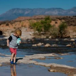 Merrell Bare Steps H20 Shoe - Toddler Boys' -Outdoor Shoe Store BLU D18