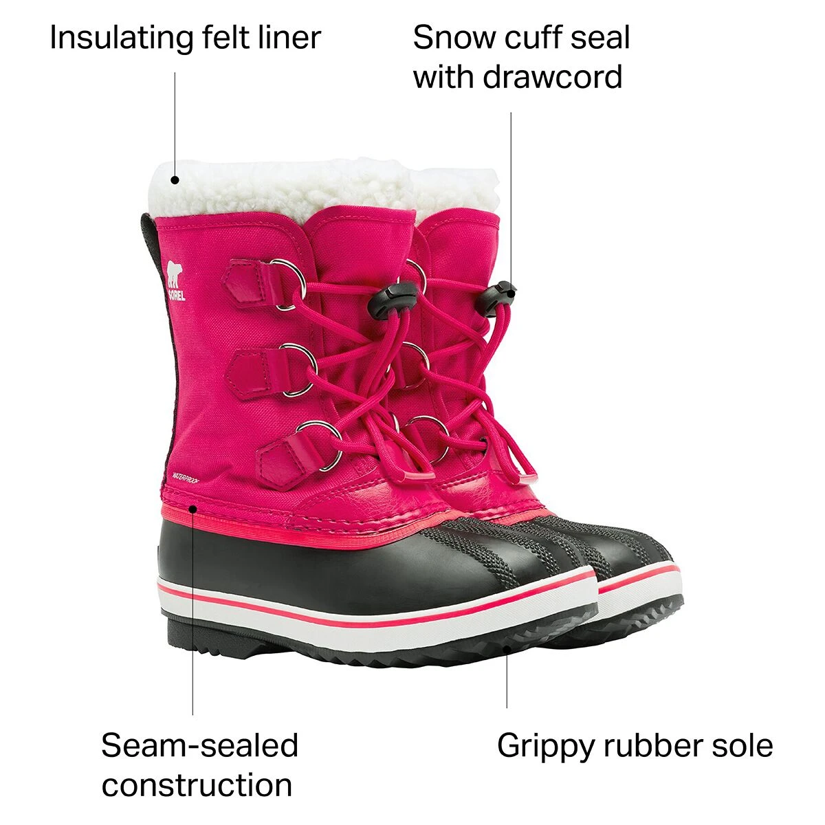 Sorel Yoot Pac Nylon Boot - Girls' 7 Sorel Yoot Pac Nylon Boot - Girls' - Image 7
