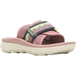 Merrell Hut Ultra Slide Sandal - Women's 9 Merrell Hut Ultra Slide Sandal - Women's -Outdoor Shoe Store BUR D1 2