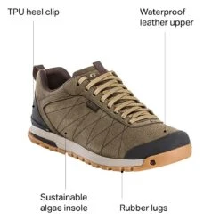 Oboz Bozeman Low Leather Shoe - Men's -Outdoor Shoe Store CAN D6