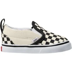 Vans Checkerboard Slip-On V Shoe - Toddlers' -Outdoor Shoe Store CHEBLAWHI