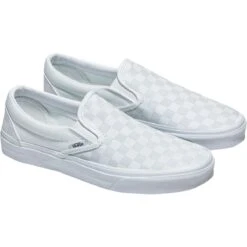 Vans Checkerboard Classic Slip-On Shoe -Outdoor Shoe Store CHTRWHTRWH D1