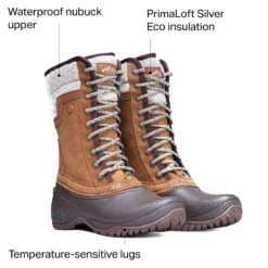 The North Face Shellista II Mid Boot - Women's -Outdoor Shoe Store DACBROBN D12