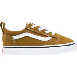 Vans Old Skool Elastic Lace Shoe - Toddlers' -Outdoor Shoe Store FAFLGOBR 1