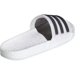 ADIDAS Adilette Boost Sandal - Men's -Outdoor Shoe Store FTWHICOBLAFTWHI D5