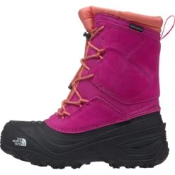 The North Face Alpenglow V Waterproof Boot - Kids' -Outdoor Shoe Store FUPICOSU