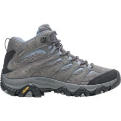 Merrell Moab 3 Mid Waterproof Hiking Boot - Wide - Women's -Outdoor Shoe Store GRA 2