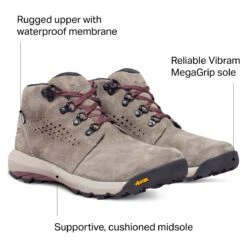 Danner Inquire Chukka Hiking Boot - Women's 16 Danner Inquire Chukka Hiking Boot - Women's -Outdoor Shoe Store GRA D13