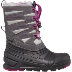 Merrell Snow Quest Lite 3.0 Waterproof Boot - Kids' -Outdoor Shoe Store GREBER