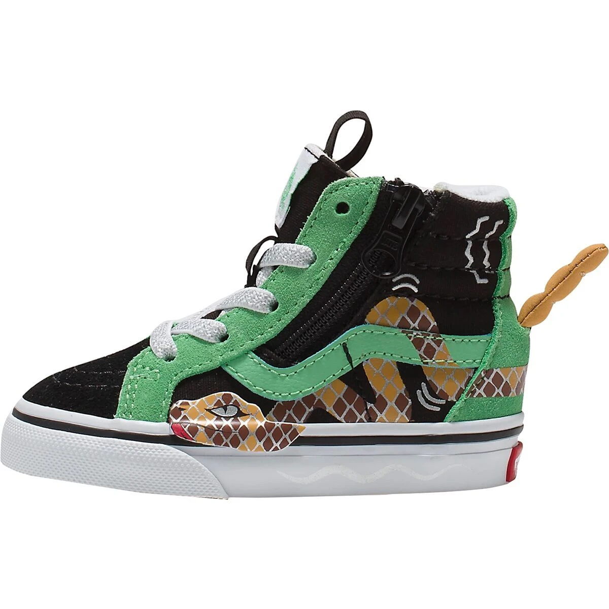 Vans Sk8-Hi Reissue Side-Zip Snake Shoe - Toddlers' 2 Vans Sk8-Hi Reissue Side-Zip Snake Shoe - Toddlers' - Image 2