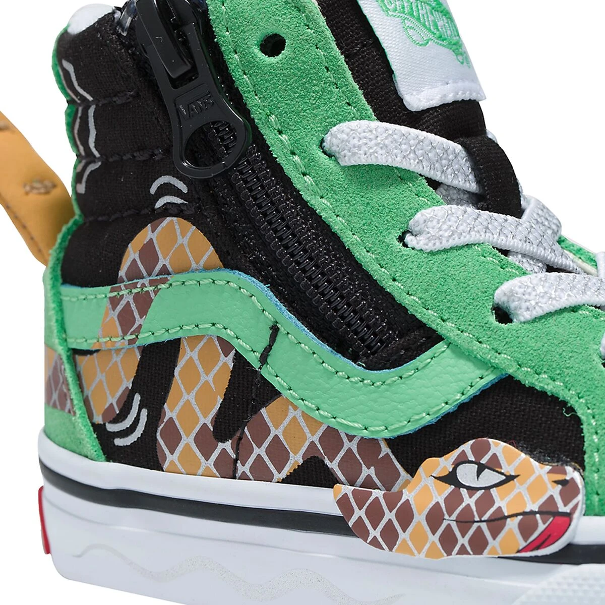 Vans Sk8-Hi Reissue Side-Zip Snake Shoe - Toddlers' 6 Vans Sk8-Hi Reissue Side-Zip Snake Shoe - Toddlers' - Image 6