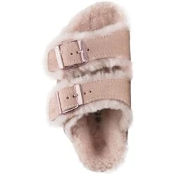 Birkenstock Arizona Shearling Lined Sandal - Kids' -Outdoor Shoe Store LIROLIRO D1