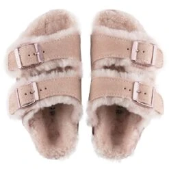 Birkenstock Arizona Shearling Lined Sandal - Kids' -Outdoor Shoe Store LIROLIRO D3