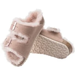 Birkenstock Arizona Shearling Lined Sandal - Kids' -Outdoor Shoe Store LIROLIRO D4