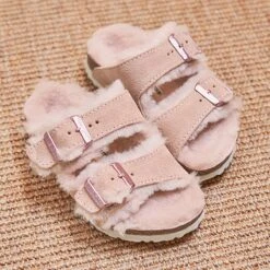 Birkenstock Arizona Shearling Lined Sandal - Kids' -Outdoor Shoe Store LIROLIRO D7