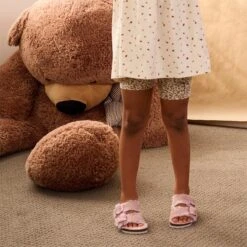 Birkenstock Arizona Shearling Lined Sandal - Kids' -Outdoor Shoe Store LIROLIRO D8