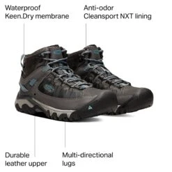 Keen Targhee III Mid Waterproof Hiking Boot - Women's -Outdoor Shoe Store MAGATLBLU D11