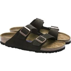 Birkenstock Arizona Soft Footbed Suede Sandal - Men's -Outdoor Shoe Store MCSE D4