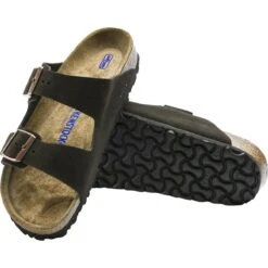Birkenstock Arizona Soft Footbed Suede Sandal - Men's -Outdoor Shoe Store MCSE D5