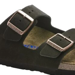 Birkenstock Arizona Soft Footbed Suede Sandal - Men's -Outdoor Shoe Store MCSE D6