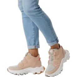 Sorel Kinetic Breakthru Caribou WP Boot - Women's -Outdoor Shoe Store NOSASTGR D7