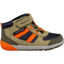Merrell Bare Steps Ridge Junior Hiking Boot - Toddler Boys' -Outdoor Shoe Store OLINAVORA