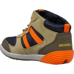 Merrell Bare Steps Ridge Junior Hiking Boot - Toddler Boys' -Outdoor Shoe Store OLINAVORA D4