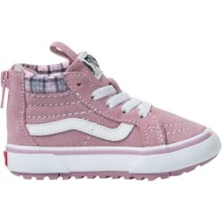 Vans Plaid Sk8-Hi Zip MTE-1 Shoe - Toddlers' -Outdoor Shoe Store PLALIL 1