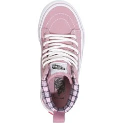 Vans Plaid Sk8-Hi MTE-1 Shoe - Kids' -Outdoor Shoe Store PLALIL D3