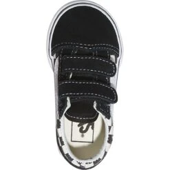 Vans Old Skool V Skate Shoe - Toddler Boys' -Outdoor Shoe Store PRCHBLWH D3