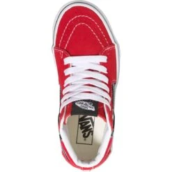 Vans Sk8-Hi Lace Skate Shoe - Kids' -Outdoor Shoe Store RACRED D3