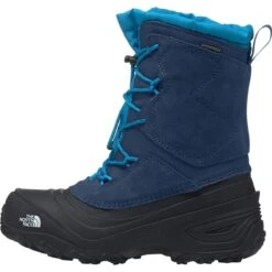 The North Face Alpenglow V Waterproof Boot - Kids' -Outdoor Shoe Store SHBLACBL
