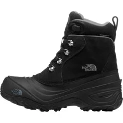 The North Face Chilkat II Boot - Boys' -Outdoor Shoe Store TNFBLAGRE