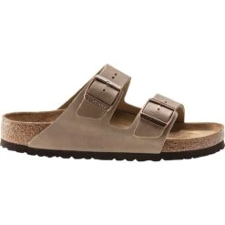 Birkenstock Arizona Soft Footbed Leather Sandal - Men's -Outdoor Shoe Store TOBOILLEA 7