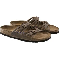 Birkenstock Granada Soft Footbed Leather Narrow Sandal - Women's -Outdoor Shoe Store TOB D5