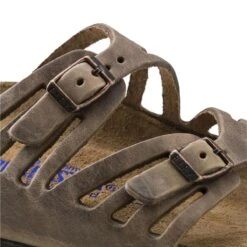 Birkenstock Granada Soft Footbed Leather Narrow Sandal - Women's -Outdoor Shoe Store TOB D7