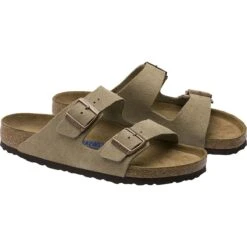 Birkenstock Arizona Soft Footbed Suede Narrow Sandal - Women's