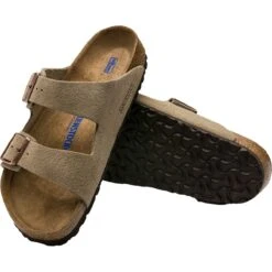 Birkenstock Arizona Soft Footbed Suede Sandal - Women's -Outdoor Shoe Store TPSE D9