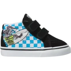 Vans Xtreme Sharks Sk8-Mid Reissue V Shoe - Toddler Boys' -Outdoor Shoe Store XTSHCHBL